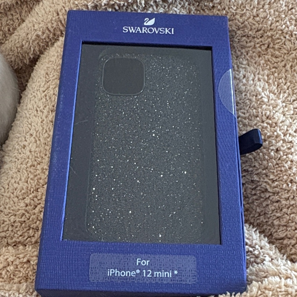 Swarovski Silver Glitter iPhone 12 Mini Case